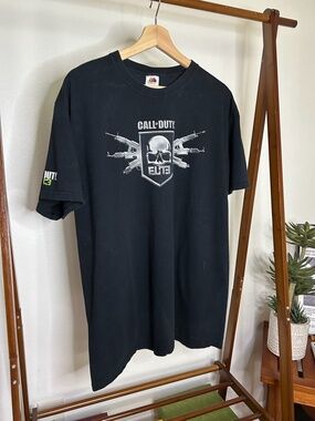 Vintage Call of Duty: Modern Warfare 3 Elite Black Tee Size XL